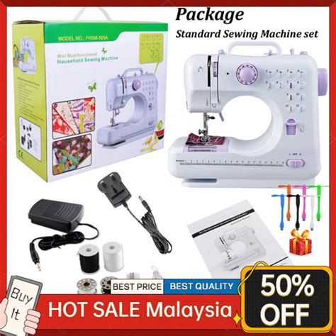 FREE GiftPortable Multifunctional Sewing Machine Upgraded FHSM 505A