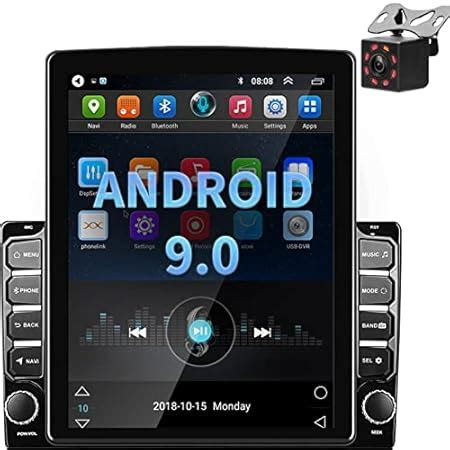 Autoradio Android Gps Din Pouces Cran Tactile Vertical Bluetooth