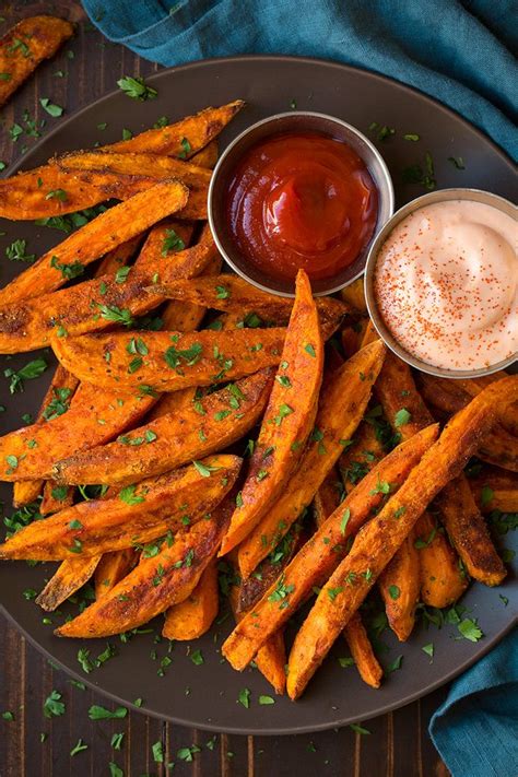 Oven Baked Sweet Potato Fries Healthy Homemade Cooking Classy