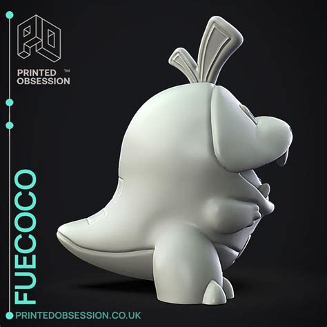 Fuecoco - Pokemon - Fan Art - 3D model by printedobsession on Thangs