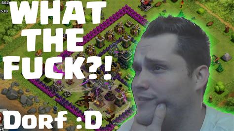 Facecam WHAT THE FUCK DORF CLASH OF CLANS Let S Play CoC