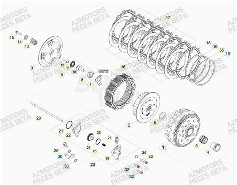 Pieces BETA RR 2T 300 RACING 2015 pièces BETA neuves d origine