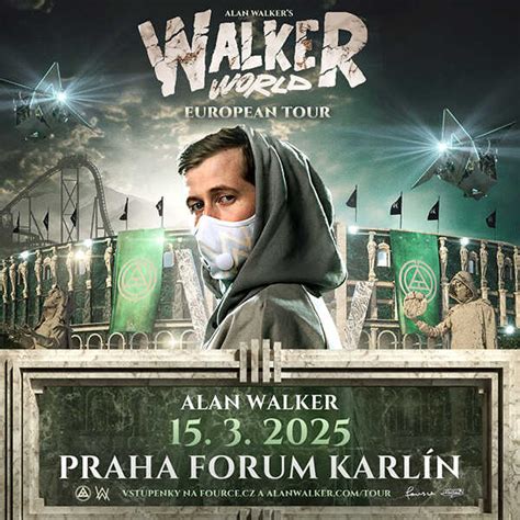 Alan Walker The Walkerworld Tour Europe TICKETPORTAL Vstupenky Na