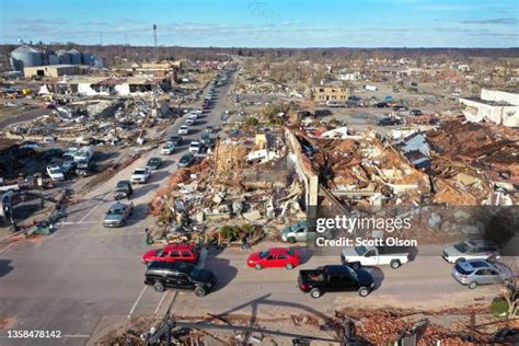 Tornado Aerial View Photos And Premium High Res Pictures Getty Images