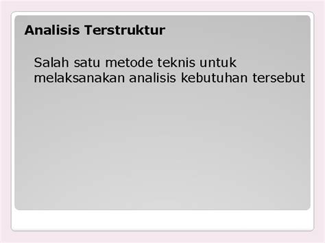 Analisis Kebutuhan Perangkat Lunak Software Requirement Analysis 7