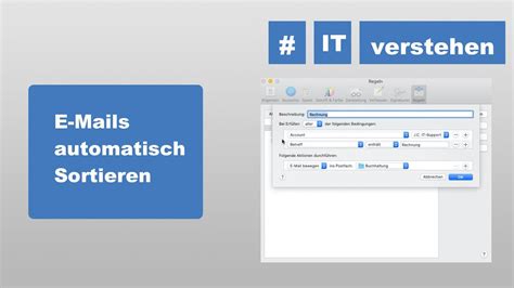E Mails Automatisch Sortieren Youtube