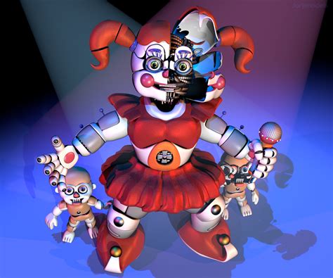 Circus Baby Alternate Render R Fivenightsatfreddys