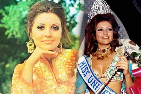 Miss Universe 1971 Georgina Rizk led an interesting life from being crowned first ever Miss ...