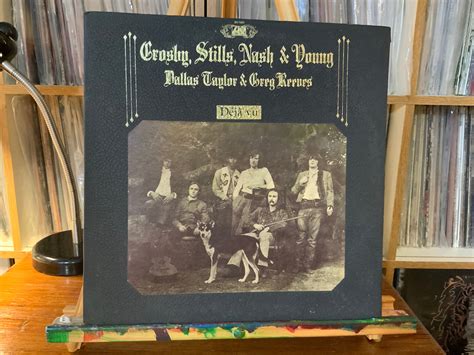 Crosby Stills And Nash Vinyl Record Album Deja Vu Etsy