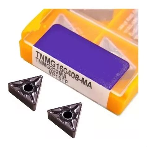 Inserto Tnmg 160404 08 Metal Duro Caja De 10 Para Torno