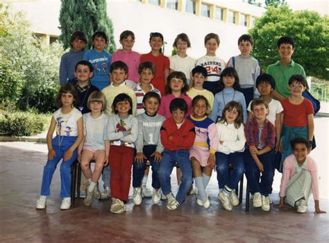 Photo De Classe CE1 De 1987 Ecole Marcel Pagnol Salindres Copains