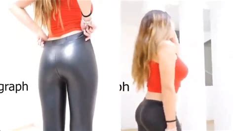 Sexy Gril In Leder Pant Leather 😱😱😱 Youtube