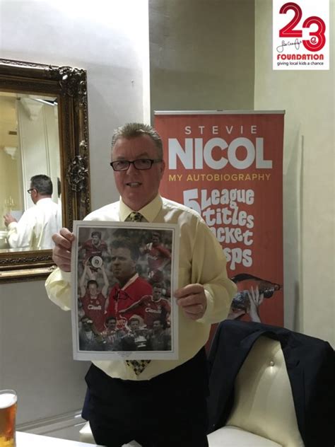 Steve Nicol Signed Montage Print - Jamie Carragher 23 Foundation