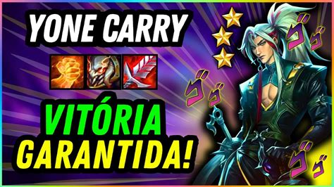 Yone ⭐⭐⭐carry É Roubado Virei Main Mergulhador Tft Set 10 Youtube