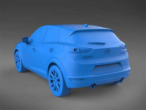 Archivo Stl Modelo Imprimible Stl Del Mazda Cx 3 2019 🚗・objeto Imprimible En 3d Para Descargar・cults