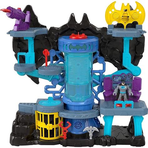 Liga Da Justiça Imaginext - Imaginext Liga da Justiça Batcaverna Bat-Tech - Mattel | Shopee Brasil