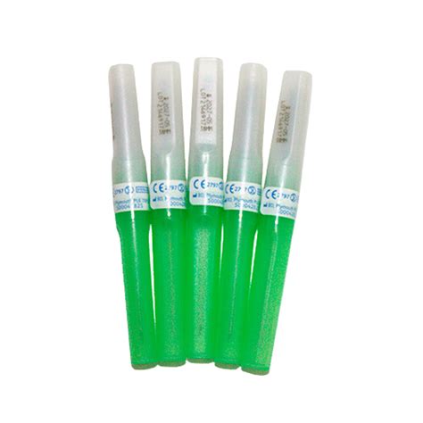 Aguja Vacutainer VERDE 21G x 38 MM de toma múltiple Distribuidora Gali