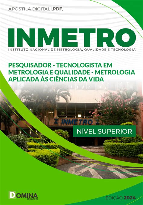 Apostila Inmetro Tec Metrologia Ci Ncias Vidas