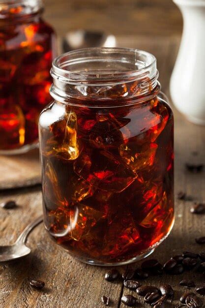 Premium Photo Homemade Cold Brew Coffee To Drink For Breakfast