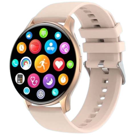 Smart Watch Senbono Hk Amoled Ip Gold