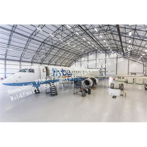 Waterproof Insulated Prefabricated Steel Structure Aircraft Hangar For