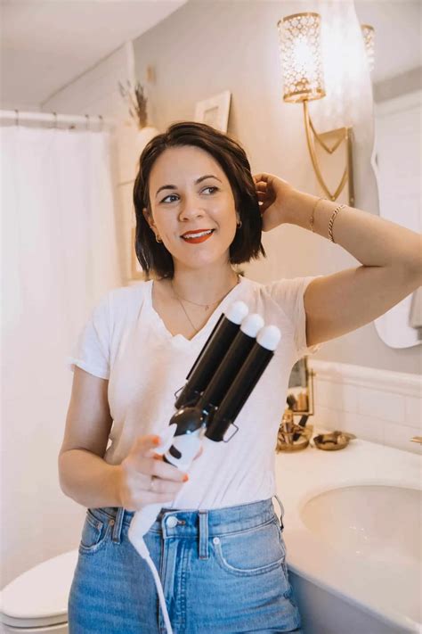 Bondi Boost Wave Wand Review How To Use On Short Hair