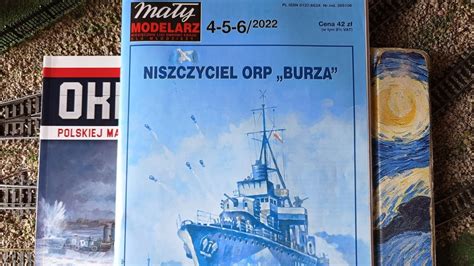 Ma Y Modelarz Niszczyciel Orp Burza Model Kartonowy W