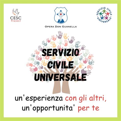 Vuoi Diventare Operatore Volontario In Progetti Di Servizio Civile