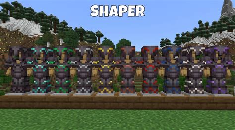 All Armor Trims Displayed Rminecraft