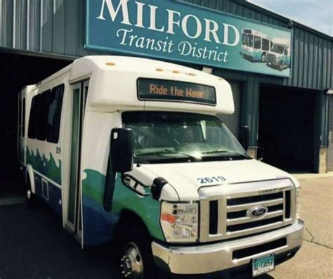 Milford Transit District Gets 1 Million Grant For Pandemic Costs