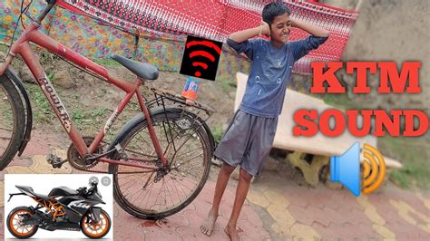 Ll Ktm Rx Ll How To Make Ktm Sound Cycle At Home Ll Youtube