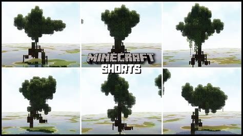 Custom Mangrove Tree Design For The Minecraft Wild Update