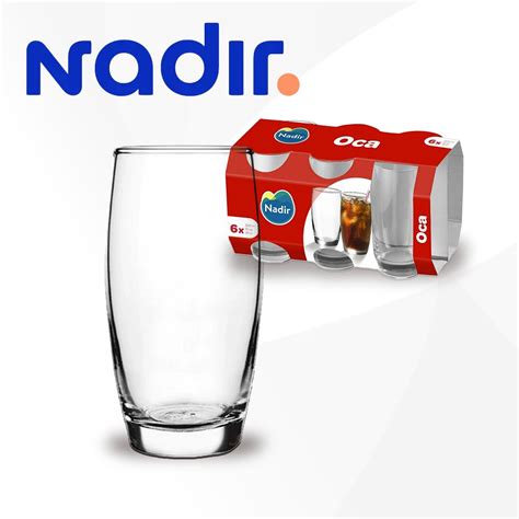 Jogo Copos Vidro Suco Água Oca 300ml Nadir Figueiredo DNAC