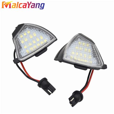 X Canbus Led Under Side Mirror Puddle Light Module For Vw Golf Gti