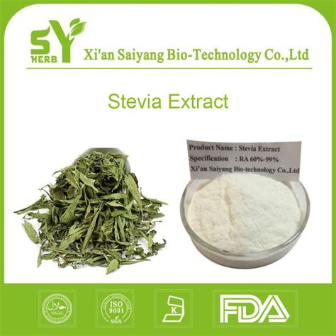 Stevioside Rebaudiosidea Stevia Extractnatural Best Organic Stevia