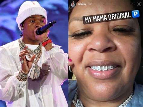 My Mixtapez On Twitter Lil Baby Shows His Moms Diamond Teeth 💎🔥