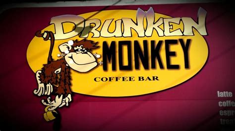 Drunken Monkey Coffee Bar in Orlando, FL | Monkey coffee, Bars in orlando, Coffee bar