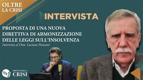 OLTRE LA CRISI Puntata 2 Proposta Nuova Direttiva Di Armonizzazione