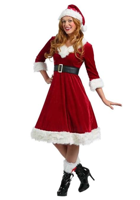 Santa Claus Sweetie Womens Costume Christmas Costumes