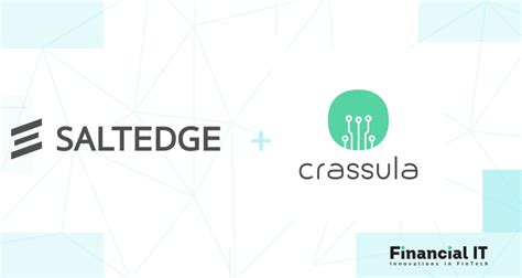 Crassula Partners With Salt Edge To Deliver A Full Spectrum Of Open