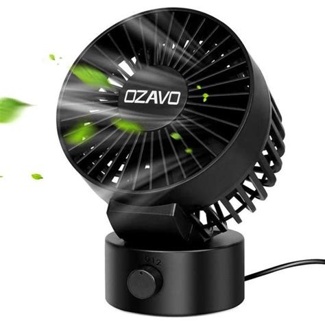 Ventilateur Usb Silencieux Mini Fan Ventilateur Pc Portable Avec Deux