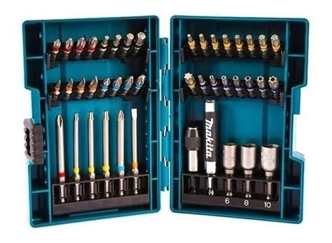 Kit Makita De Puntas Y Dados 43 Pz Con Estuche B 55697 Cuotas sin interés