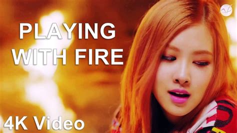 BLACKPINK 불장난 PLAYING WITH FIRE M V 4K Video HD Audio