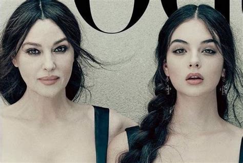 Deva Cassell E Mamma Monica Bellucci La Prima Cover Su Vogue