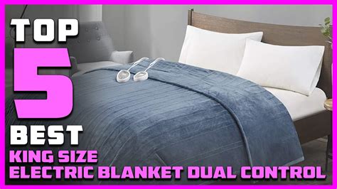 Top 5 Best King Size Electric Blankets Dual Control Reviews Electric Heated Throw Blanket