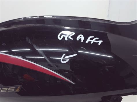 Ktfa Fairing Right Side Fairing Rear With Scratches Honda Sh