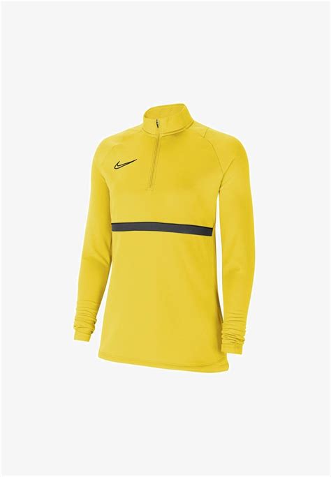 Nike Performance Academy Dril Sweatshirt Tour Yellow Black