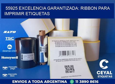 Excelencia Garantizada Ribbon Para Imprimir Etiquetas Lector