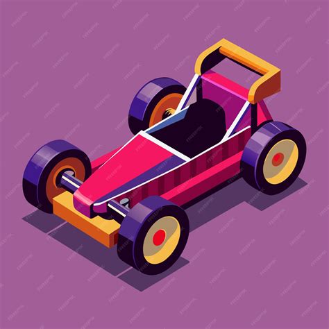 Premium Vector | Cartoon illustration of a Formula Racing Sports Car