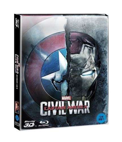 Blu Ray Captain America Civil War D D Steelbook Le Non Nova